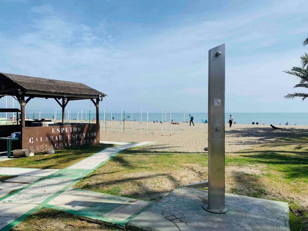 Apto. Lujo Primera Linea Playa Del Bajondillo 托雷莫利诺斯 外观 照片